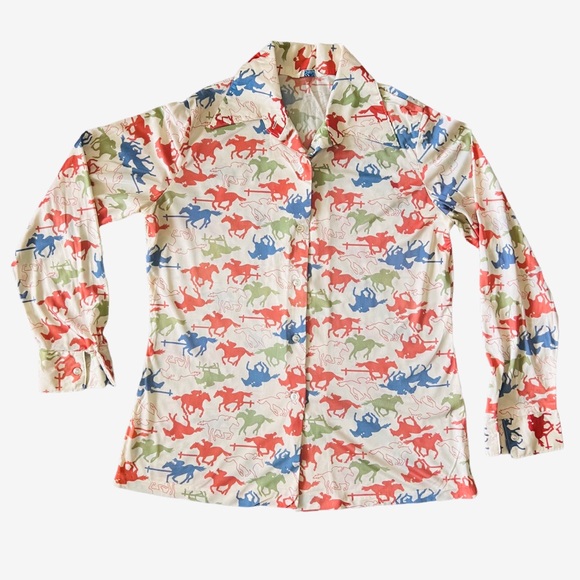 Vintage Horse Racing Shirt - Picture 5 of 11